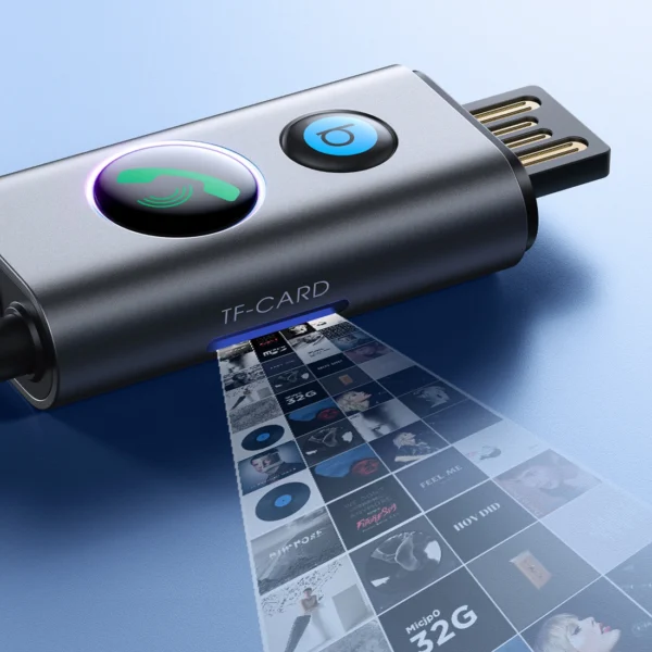Joyroom JR-CB7 wireless car receiver - grayeng