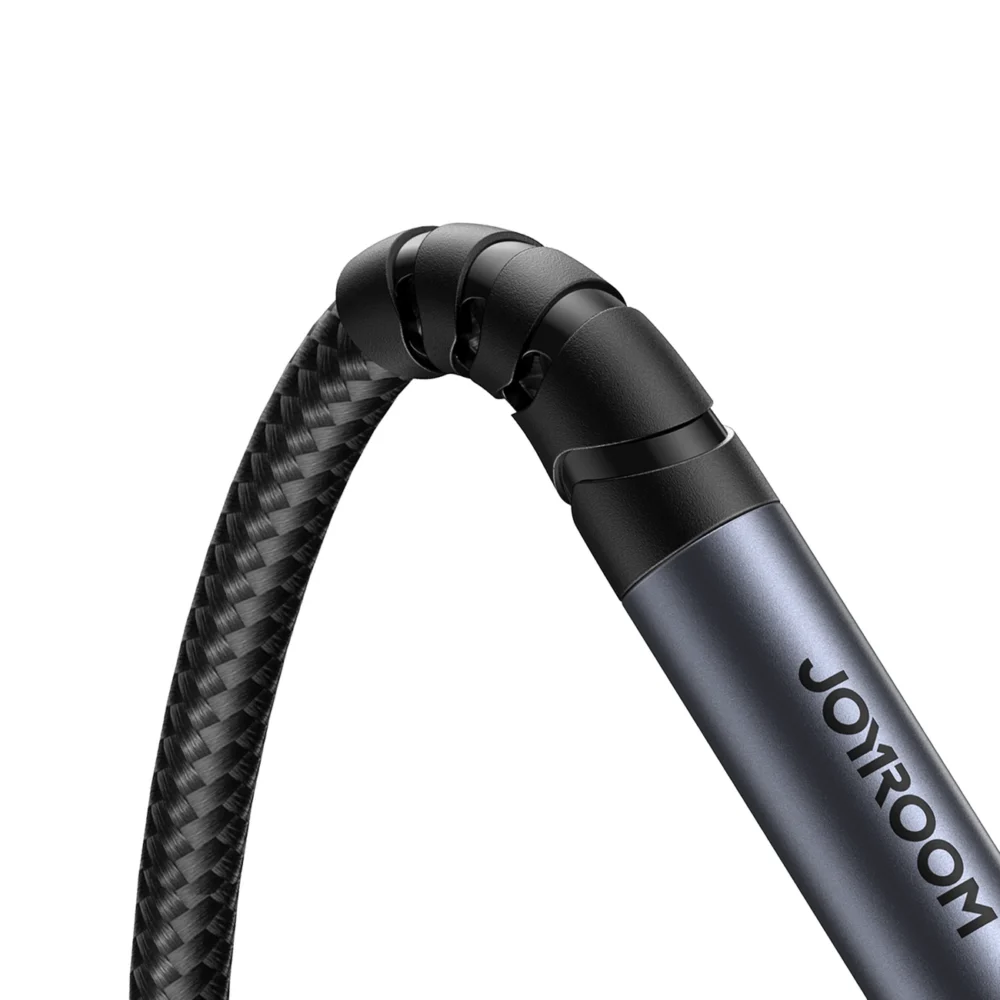 Joyroom stereo audio cable AUX 3.5 mm mini jack (male) - mini jack (female) 1.2 m black (SY-A09)eng