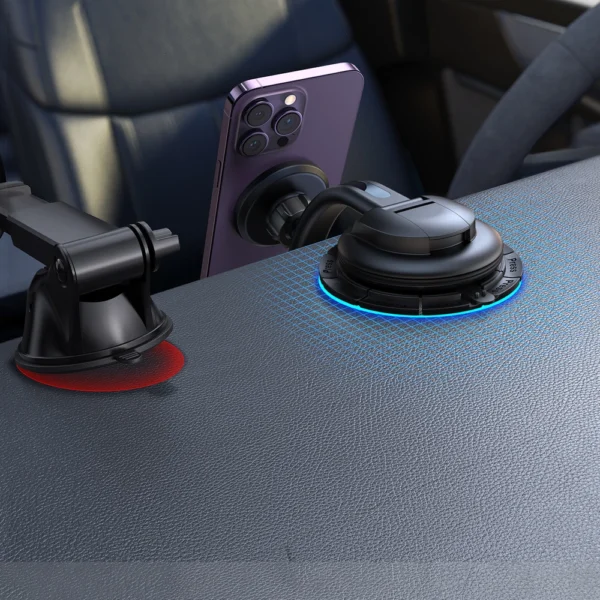 Joyroom magnetic car phone holder for cockpit, dashboard black (JR-ZS366)eng