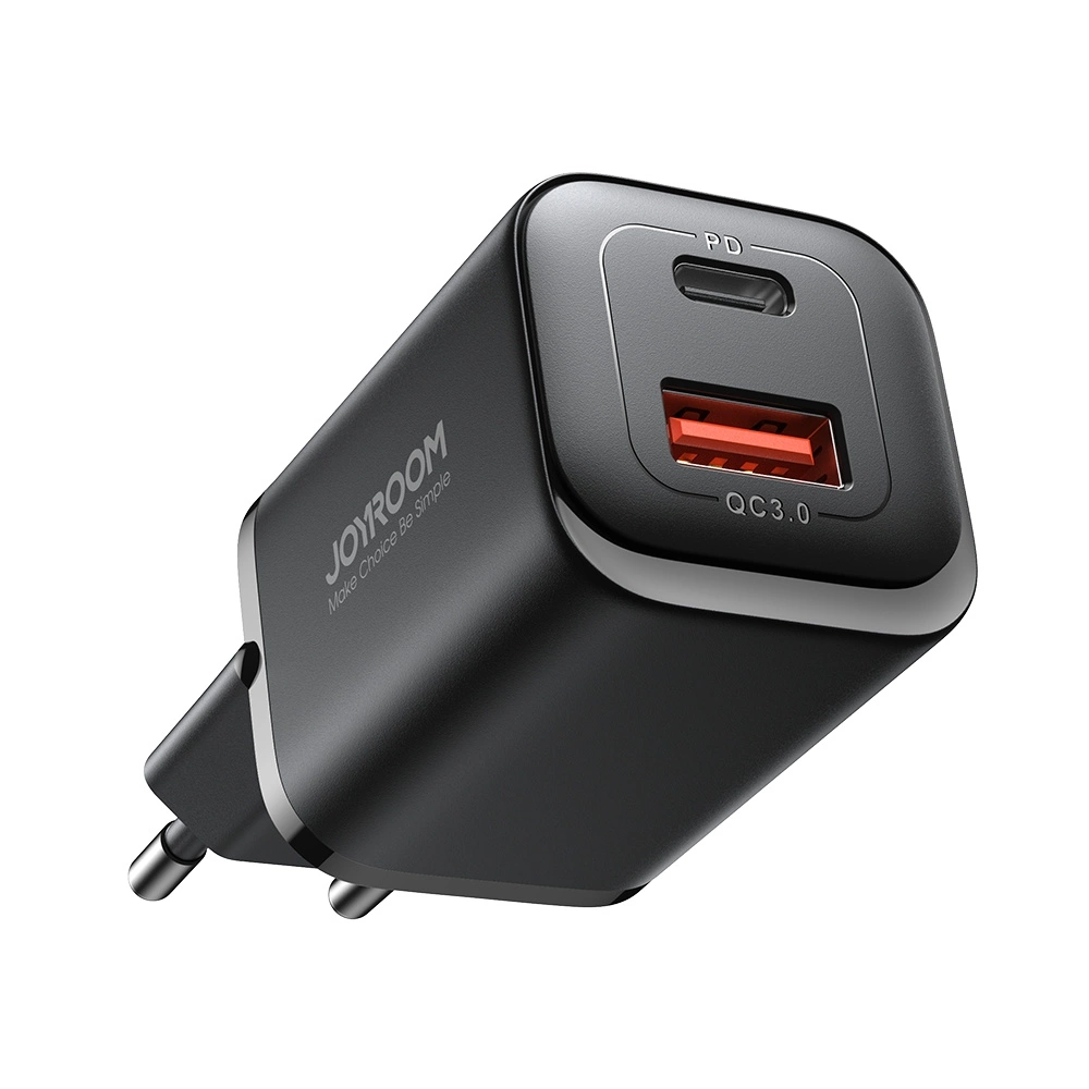 Joyroom JR-TCF08EU Speed ​​Series 30W PD/QC/AFC/FCP fast wall charger - blackeng