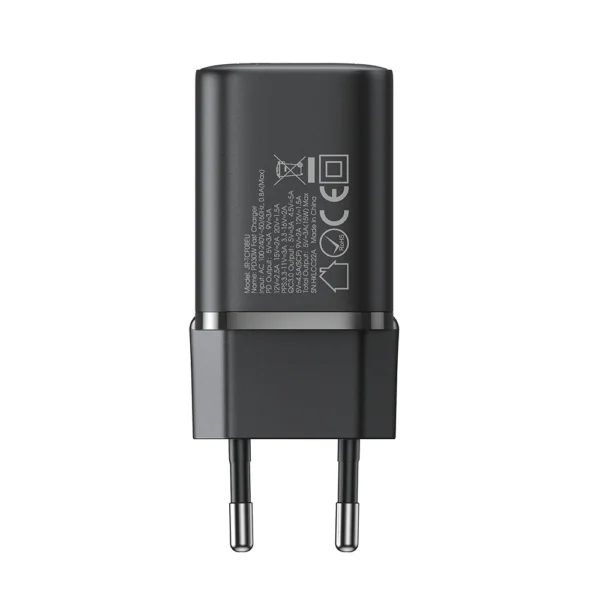 Joyroom JR-TCF08EU Speed ​​Series 30W PD/QC/AFC/FCP fast wall charger - blackeng