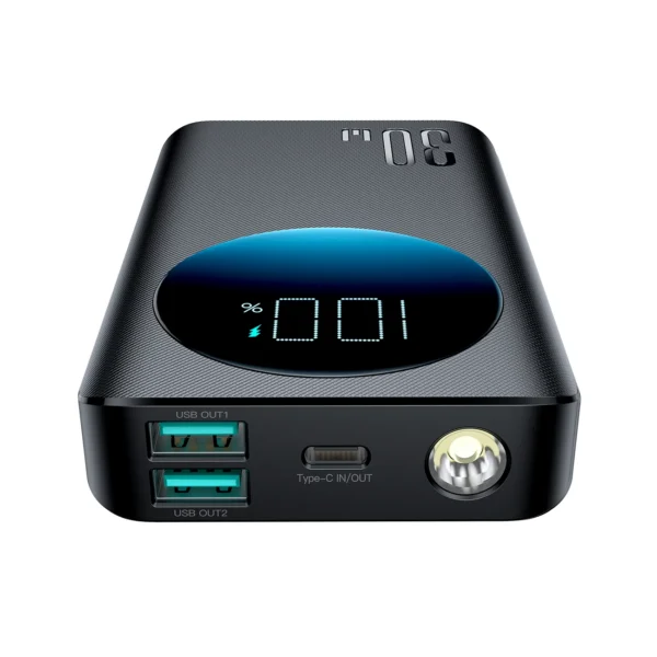Joyroom powerbank 10000mAh 30W black (JR-PBF01)eng