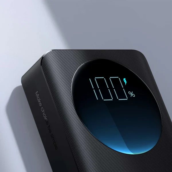 Powerbank Joyroom JR-PBF02 30W 20000mAh + USB-A - USB-C cable 0.25m - blackeng