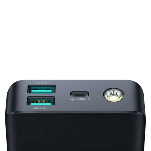 Joyroom JR-PBF03 30W 30000mAh powerbank + USB-A - USB-C cable 0.25m - blackeng