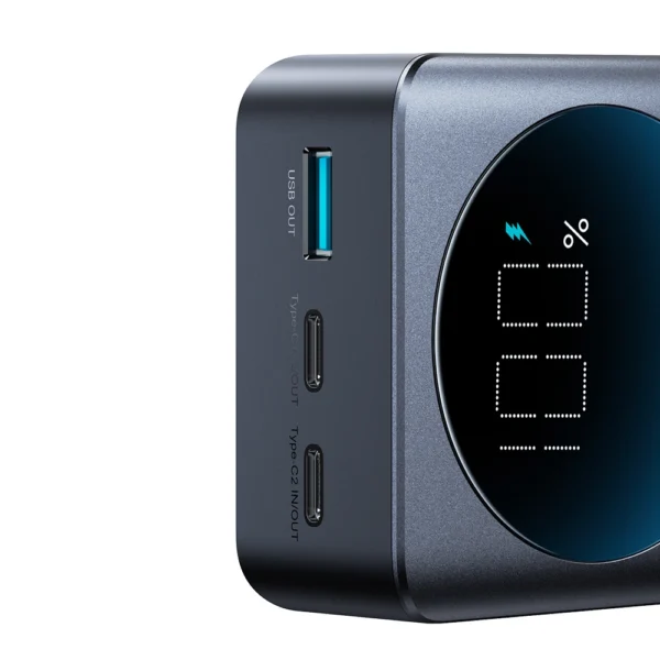 Joyroom 30000mAh 65W power bank with digital display (JR-PBF05) - blackeng