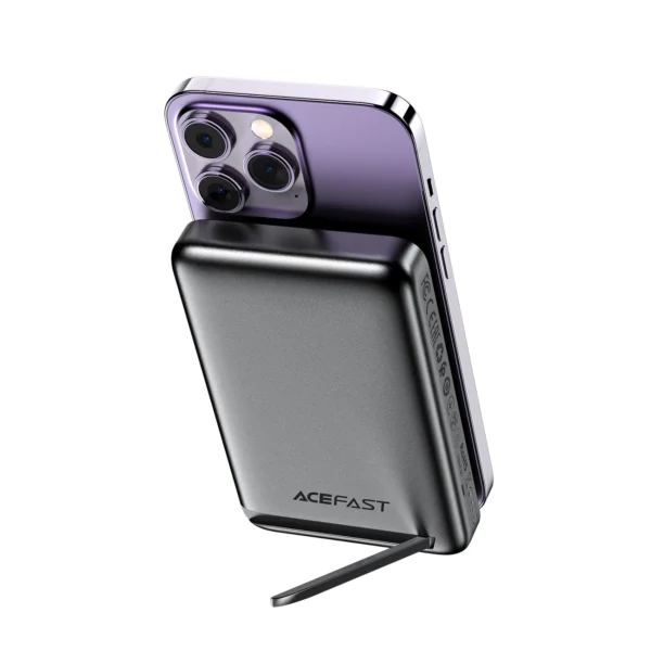 Acefast M6 PD 20W 10000mAh Inductive Powerbank + Cable - Blackeng