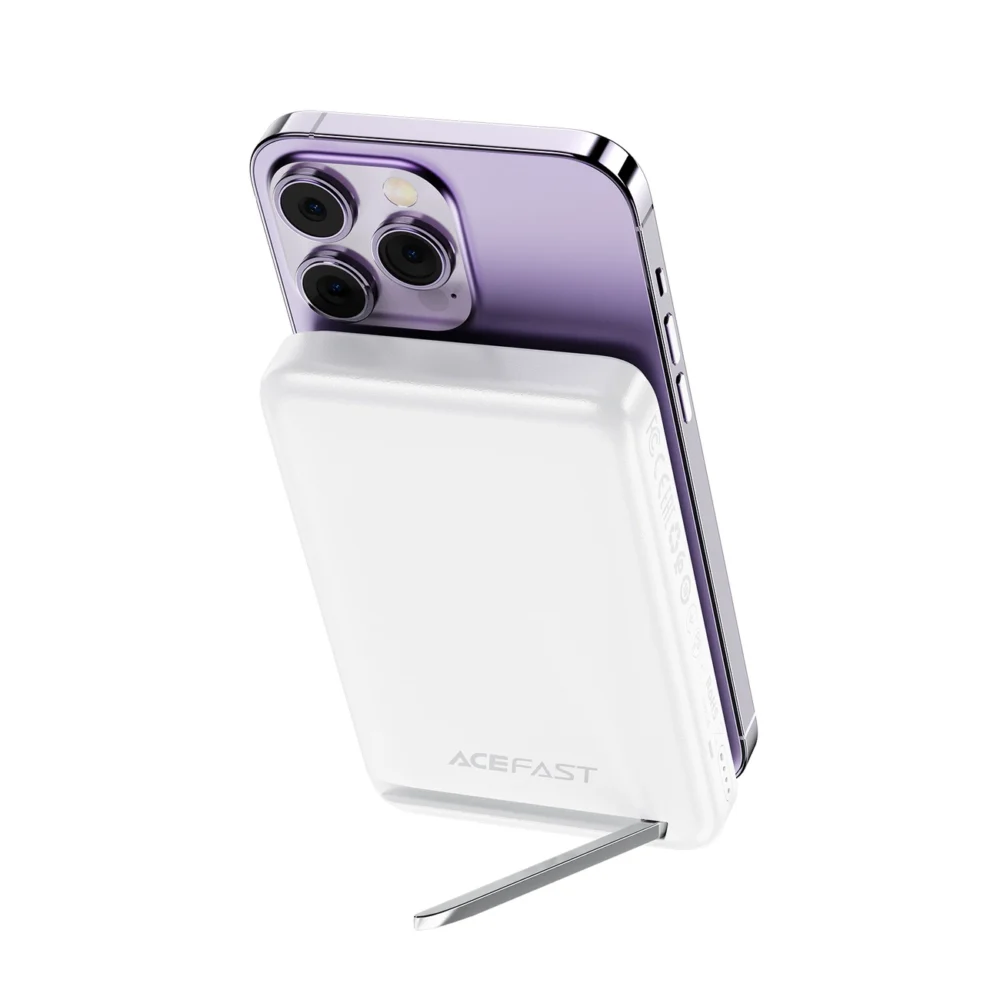 Acefast M6 PD 20W 10000mAh Inductive Powerbank + Cable - Whiteeng