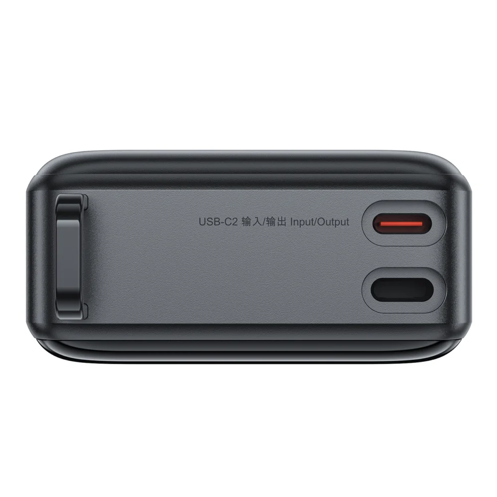 Acefast M4 PD 67W 20000mAh Powerbank with built-in cable - blackeng