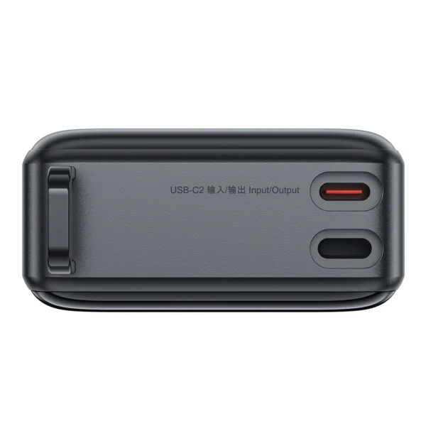 Acefast M4 PD 67W 20000mAh Powerbank with built-in cable - blackeng