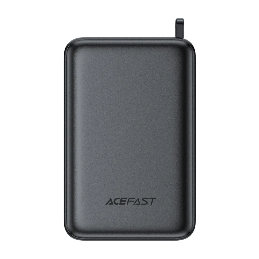 Acefast M4 PD 67W 20000mAh Powerbank with built-in cable - blackeng