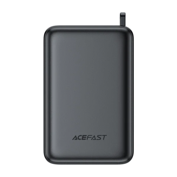 Acefast M4 PD 67W 20000mAh Powerbank with built-in cable - blackeng