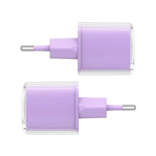 Acefast A53 PD 30W GaN USB-C charger with display - purpleeng