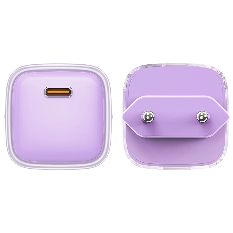 Acefast A53 PD 30W GaN USB-C charger with display - purpleeng