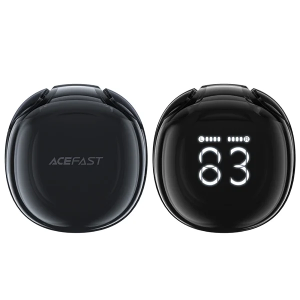 Acefast T9 Bluetooth 5.3 in-ear wireless headphones with display - blackeng