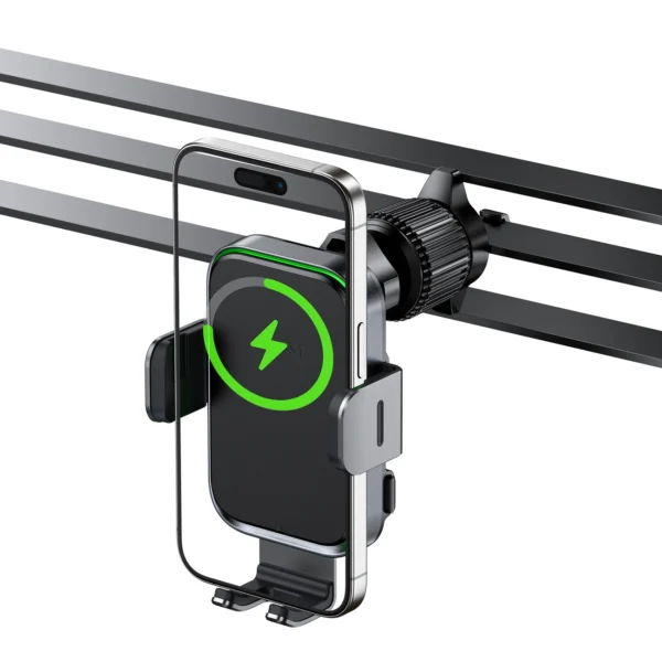 Acefast D17 car holder with inductive charger - blackeng
