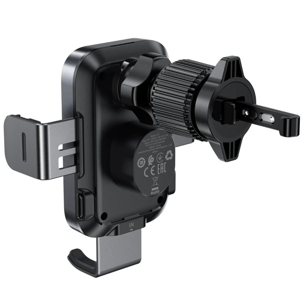 Acefast D17 car holder with inductive charger - blackeng