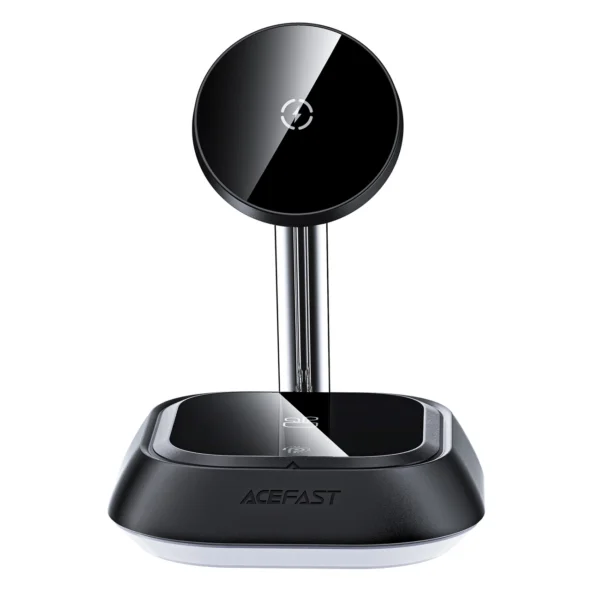 3in1 Acefast E16 15W inductive charging station for phone / headphones / watch - blackeng