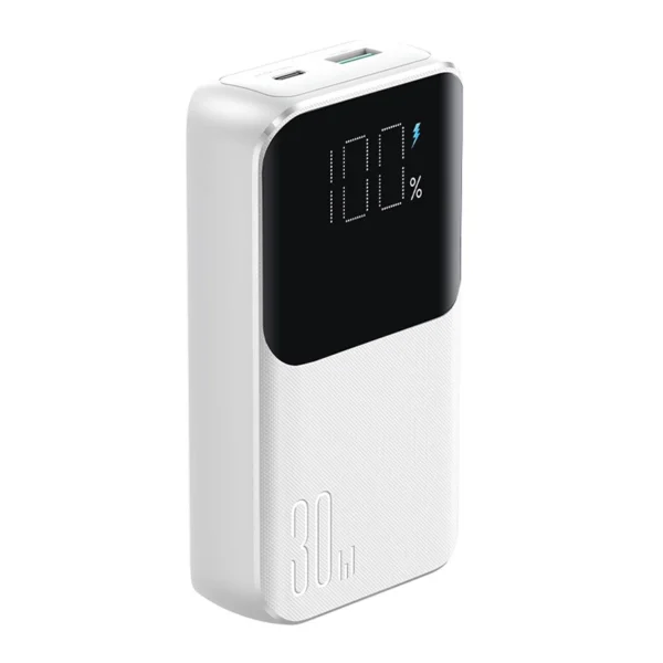 Mini power bank with built-in cables Joyroom JR-PBC06 30W 10000mAh - whiteeng