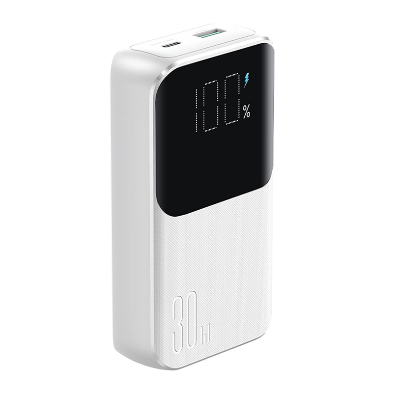Mini power bank with built-in cables Joyroom JR-PBC06 30W 10000mAh - whiteeng