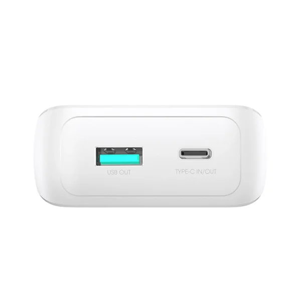 Mini power bank with built-in cables Joyroom JR-PBC06 30W 10000mAh - whiteeng