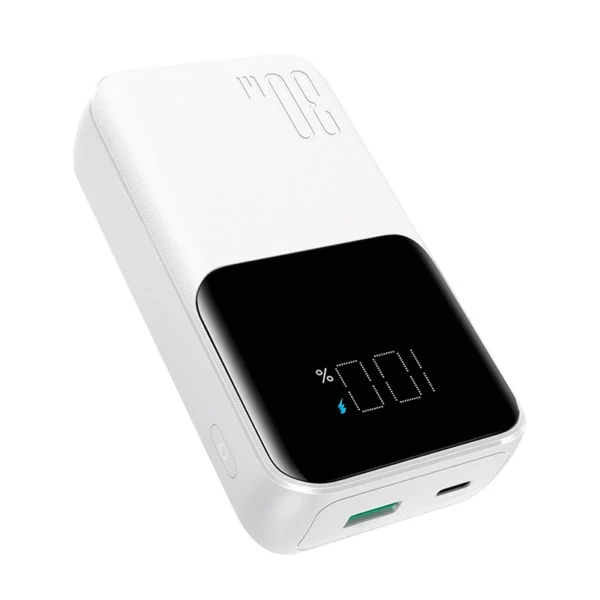 Mini power bank with built-in cables Joyroom JR-PBC06 30W 10000mAh - whiteeng