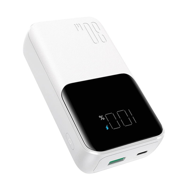 Mini power bank with built-in cables Joyroom JR-PBC06 30W 10000mAh - whiteeng