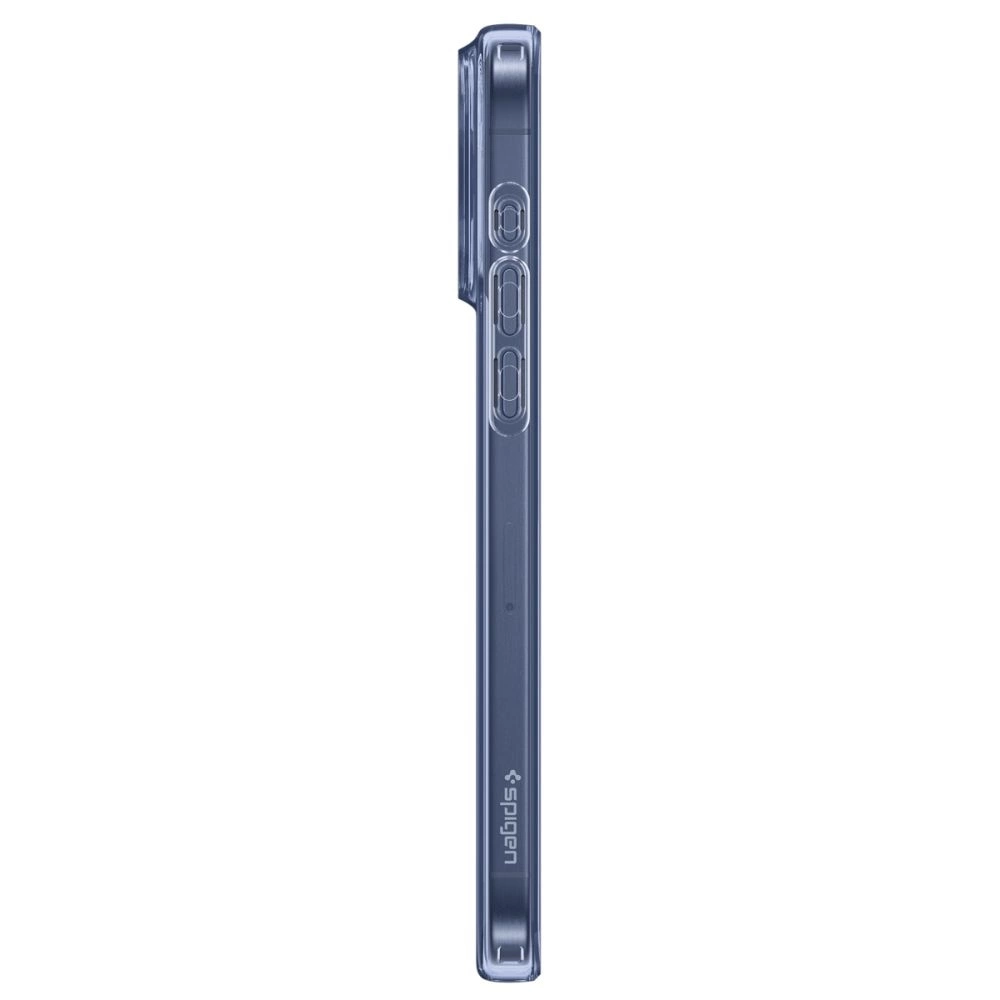 Spigen Liquid Crystal iPhone 15 Pro Case - Pink and Blue Flowerseng