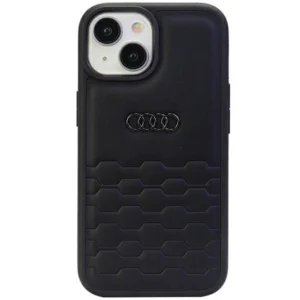 Audi GT Synthetic Leather case for iPhone 15 Plus - blackeng