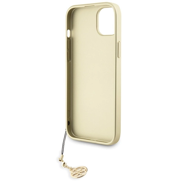 Guess 4G Charms Collection case for iPhone 15 Plus - grayeng