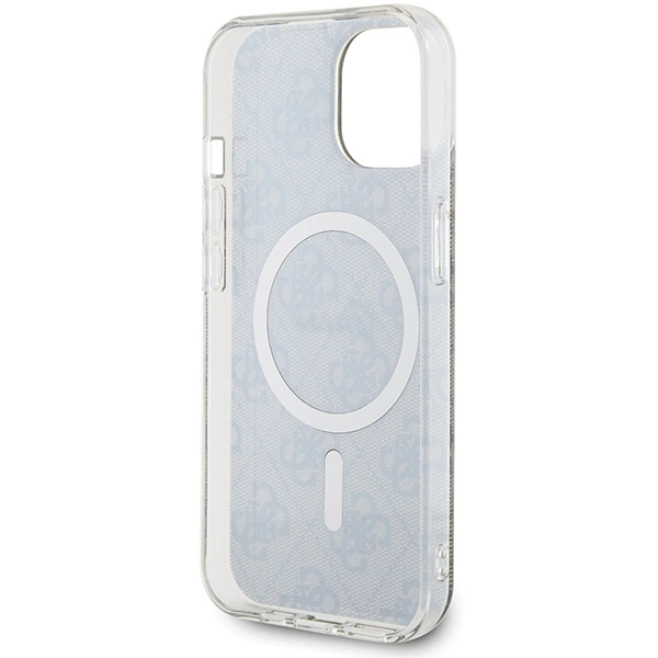 Guess IML 4G MagSafe iPhone 15 Plus Case - Browneng