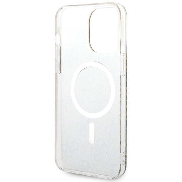Guess IML 4G MagSafe Case for iPhone 15 Pro Max - Browneng