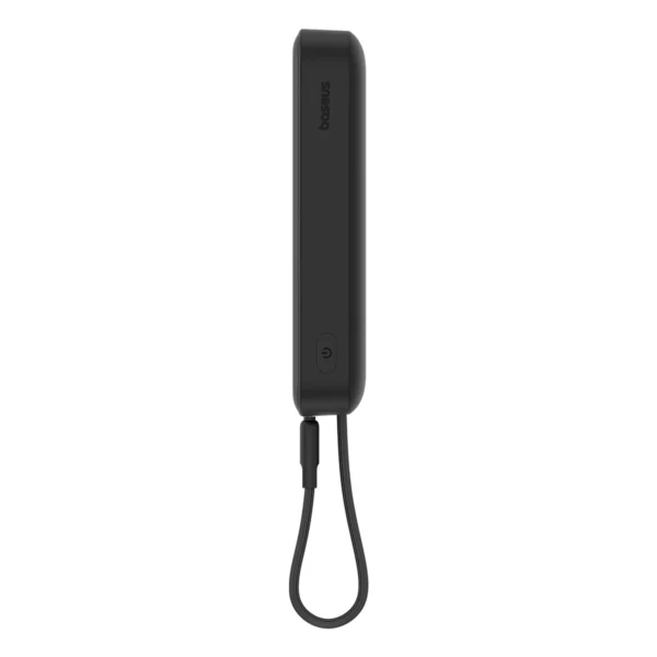 Baseus Magnetic Mini MagSafe 10000mAh 20W powerbank with built-in Lightning cable - black + Baseus Simple Series USB-C - USB-C 60W 0.3m cableeng