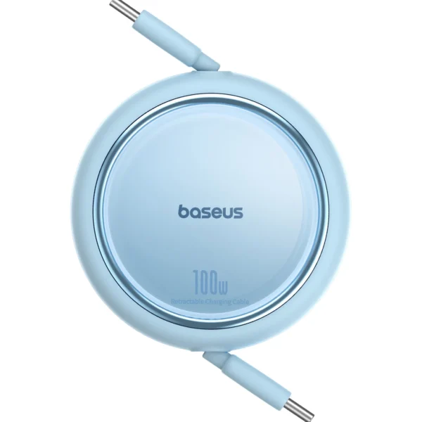 Baseus Free2Draw Mini USB-C - USB-C 100W 1m retractable cable - blueeng
