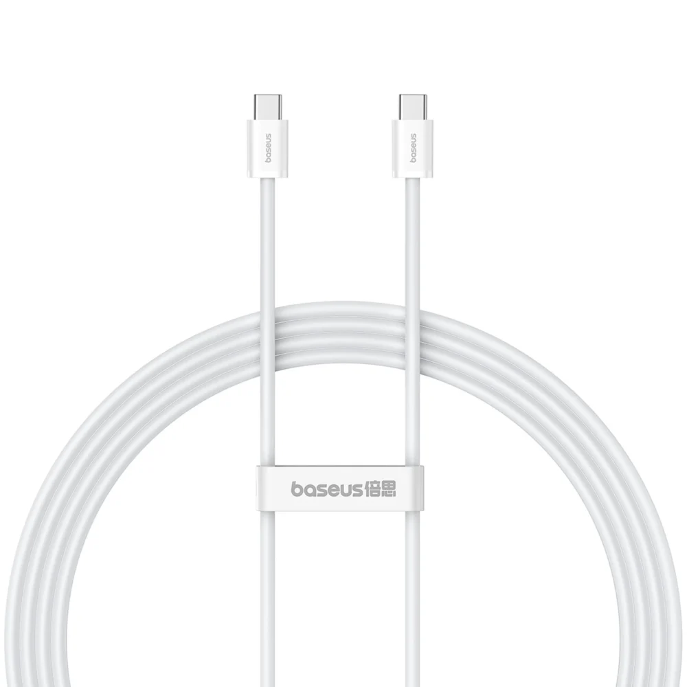 Baseus Superior Series ll USB-C - USB-C 30W 480Mb/s 2m cable - whiteeng