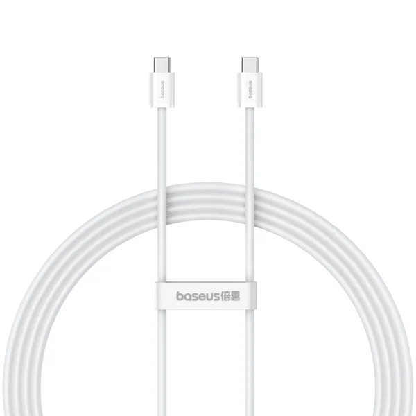 Baseus Superior Series ll USB-C - USB-C 30W 480Mb/s 2m cable - whiteeng