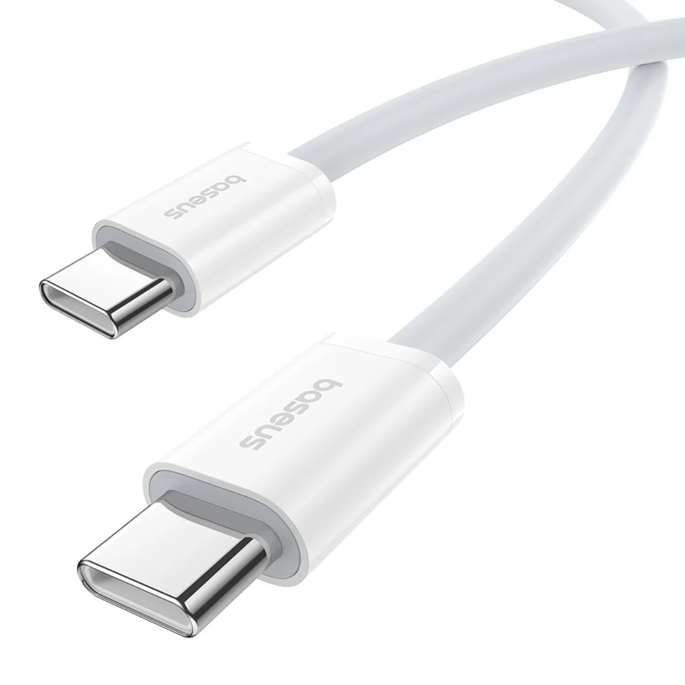 Baseus Superior Series ll USB-C - USB-C 30W 480Mb/s 2m cable - whiteeng