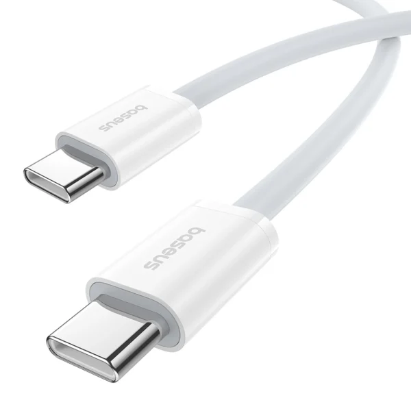 Baseus Superior Series ll USB-C - USB-C 30W 480Mb/s 2m cable - whiteeng