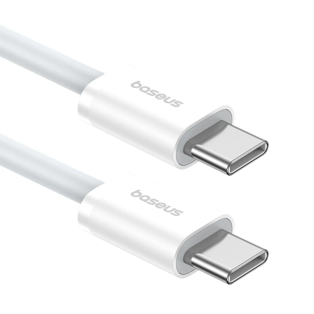 Baseus Superior Series ll USB-C - USB-C 30W 480Mb/s 2m cable - whiteeng