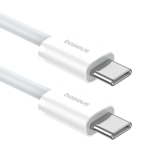 Baseus Superior Series ll USB-C - USB-C 30W 480Mb/s 2m cable - whiteeng