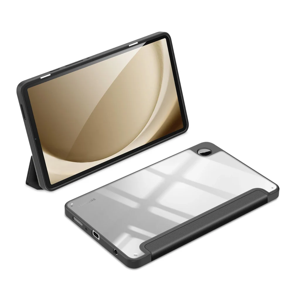 Dux Ducis Toby case with flip stand for Samsung Galaxy Tab A9 8.7'' - blackeng