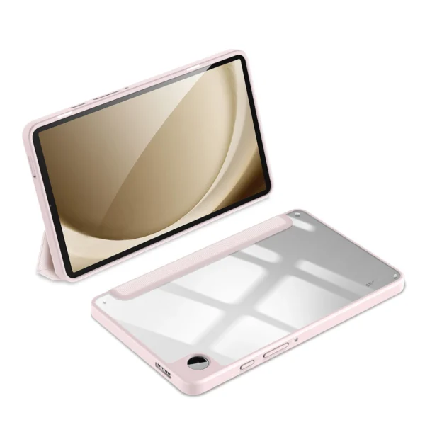 Dux Ducis Toby case with flip stand for Samsung Galaxy Tab A9 8.7'' - pinkeng