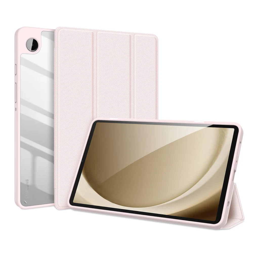 Dux Ducis Toby case with flip stand for Samsung Galaxy Tab A9 8.7'' - pinkeng