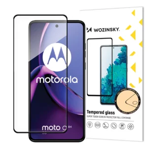 Wozinsky Tempered glass Full Glue for Motorola Moto G84 full screen with frame - blackeng