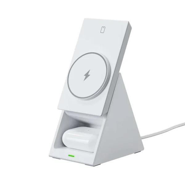 Choetech T600 15W 3in1 Inductive Charging Station - Whiteeng