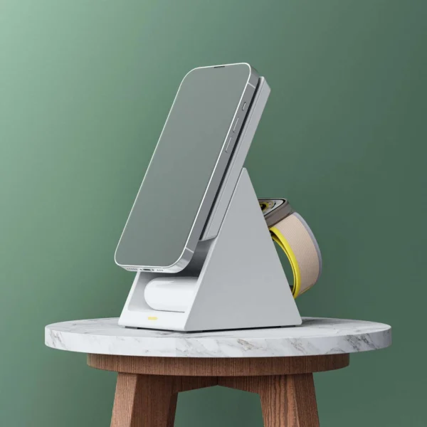 Choetech T600 15W 3in1 Inductive Charging Station - Whiteeng