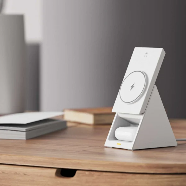 Choetech T600 15W 3in1 Inductive Charging Station - Whiteeng