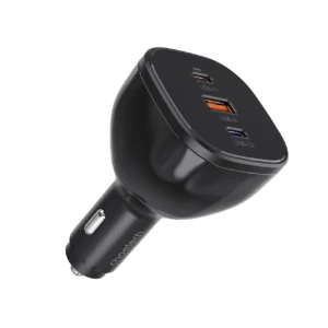 Choetech TC0024 car charger 160W 2x USB-C PD 3.1 1x USB-A - blackeng
