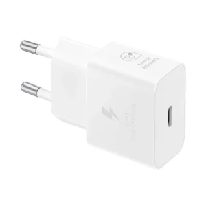Samsung EP-T2510NWEGEU 25W SFC USB-C GaN wall charger - whiteeng