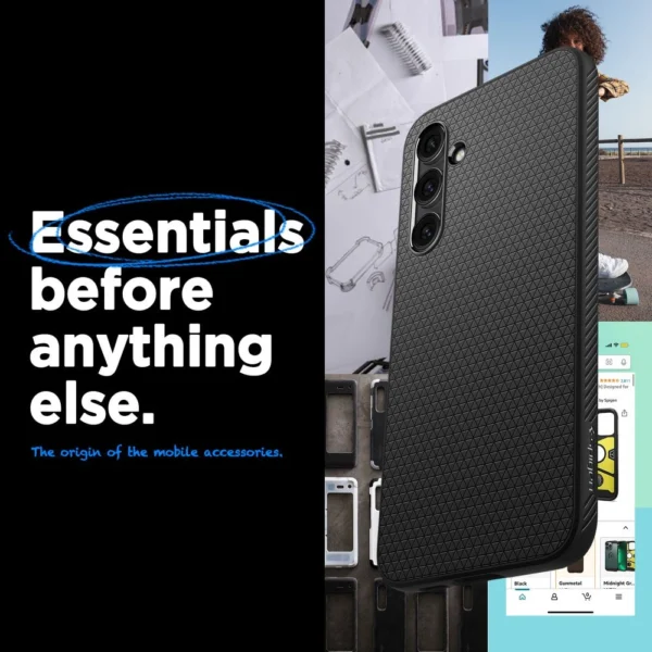 Spigen Liquid Air Case for Samsung Galaxy S23 FE - Dark Greeneng