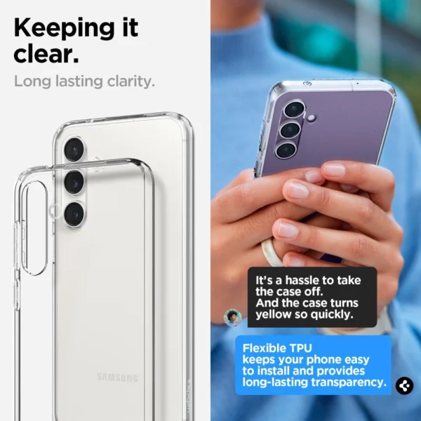 Spigen Liquid Crystal Case for Samsung Galaxy S23 FE - Transparenteng
